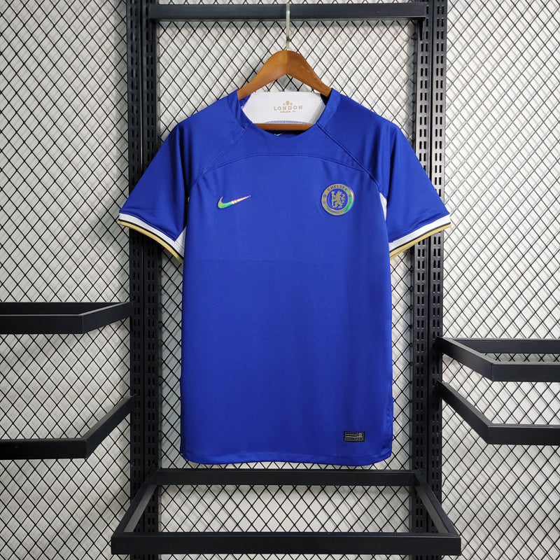 Camisa Torcedor Chelsea I 2023/24 - Masculina