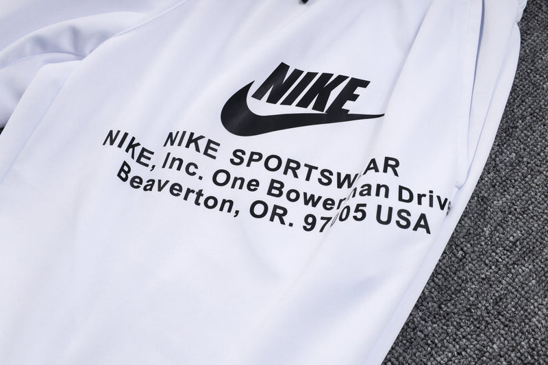 Conjunto de sudadera Nike Tech Fleece - Blanco