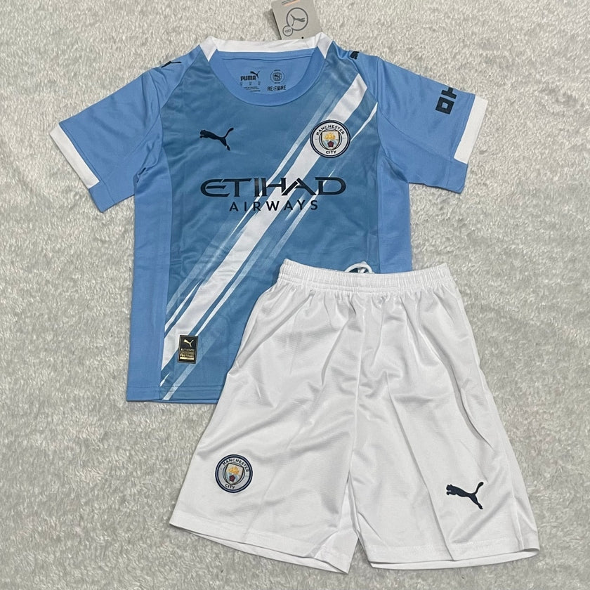Conjunto Infantil Manchester City I 2025/26