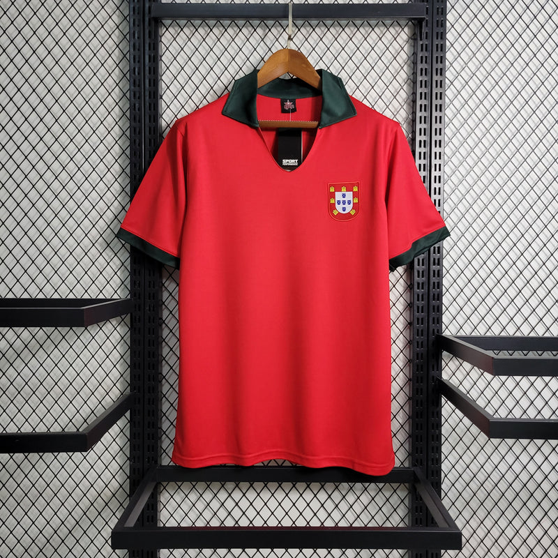 Camiseta Portugal I 1972 Retro - Hombre