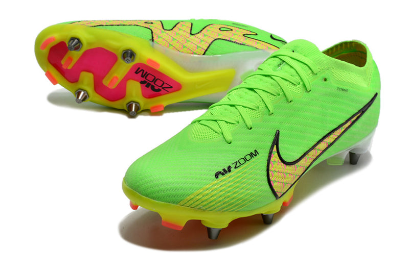 Chuteira Campo Nike Mercurial Zoom Vapor 15 Elite FG - Verde