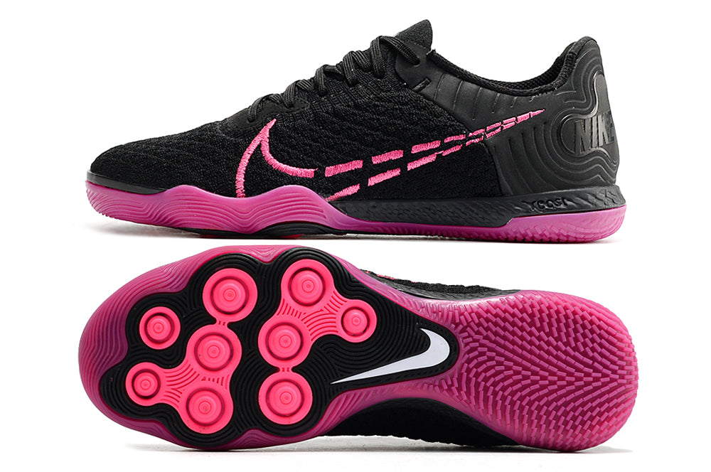 Botas de fútbol sala Nike React Gato - Negro+Rosa