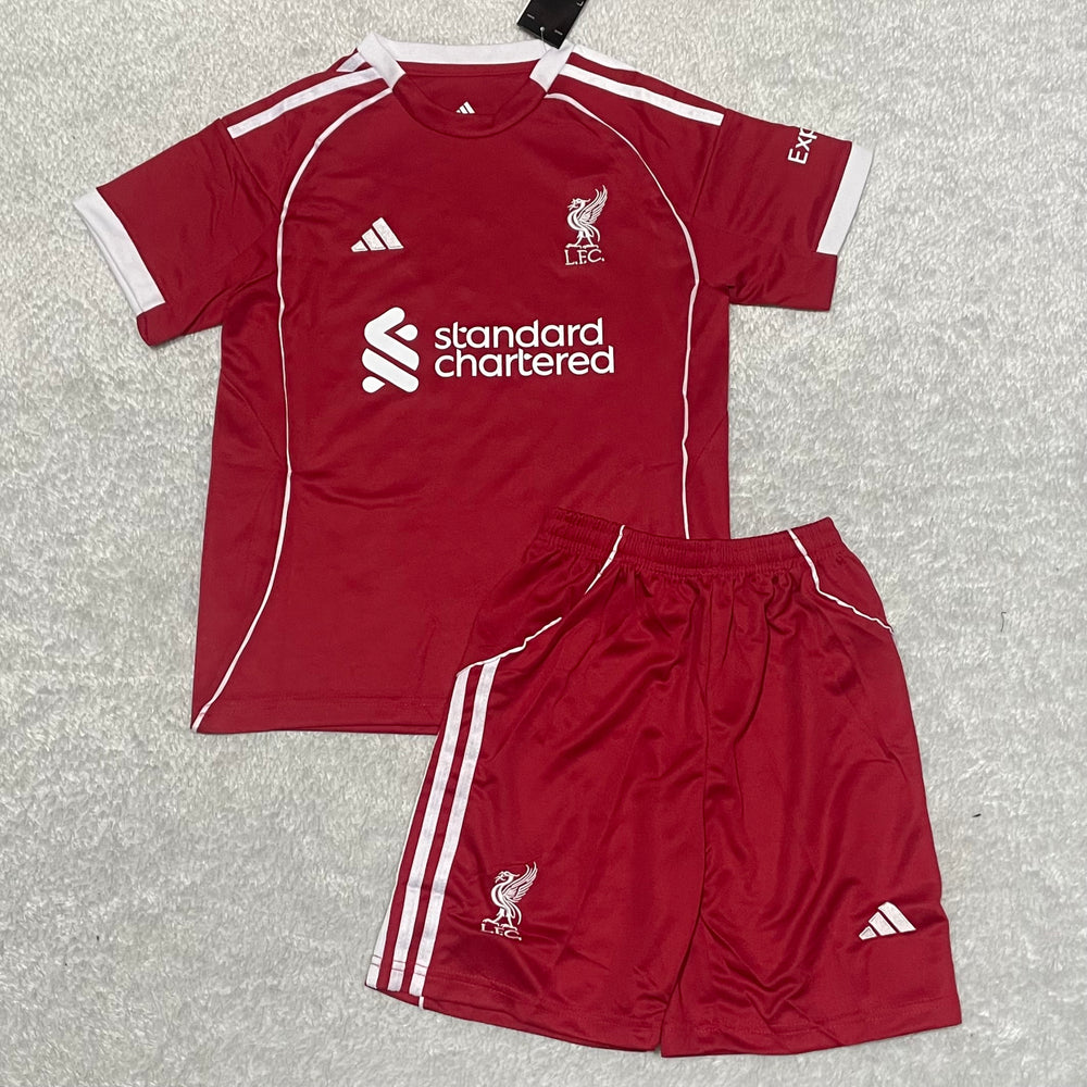 Conjunto Infantil Liverpool I 2025/26