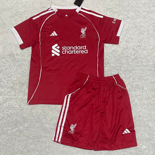 Conjunto Infantil Liverpool I 2025/26