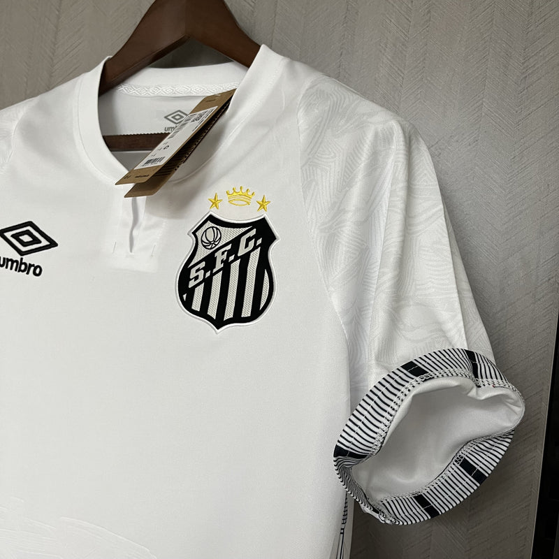 Camisa Torcedor Santos I 2024/25 (Person. Grátis - NEYMAR JR 10)