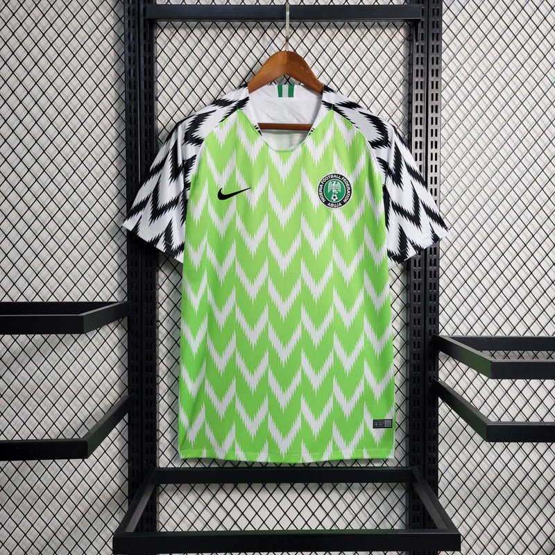 Camiseta Nigeria Primera Equipación 2018 Retro - Hombre