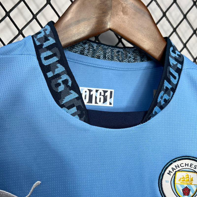 Conjunto Infantil Manchester City I 2024/25