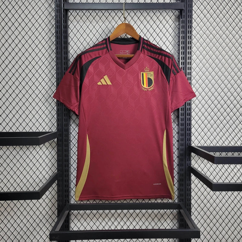 Camisa Torcedor Bélgica I 2024/25 - Masculina