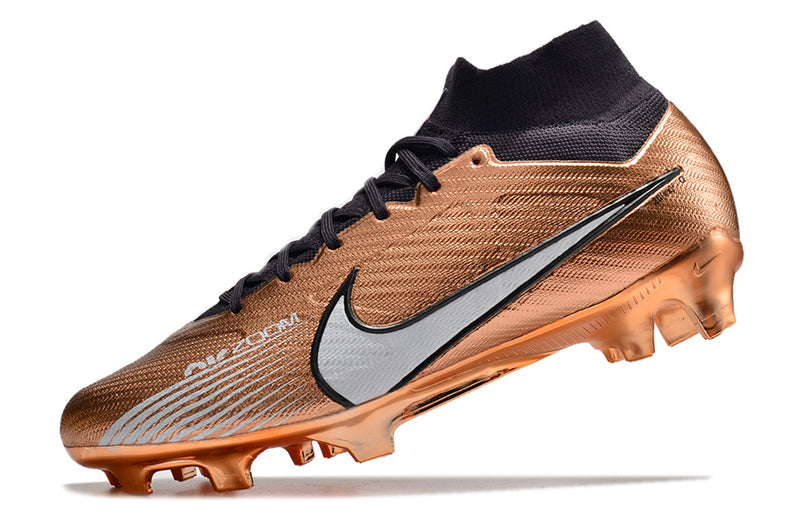 Chuteira Campo Nike Superfly 9 Elite - Bronze