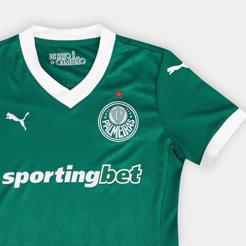 Camisa Torcedor Palmeiras I 2025/26 - Feminina