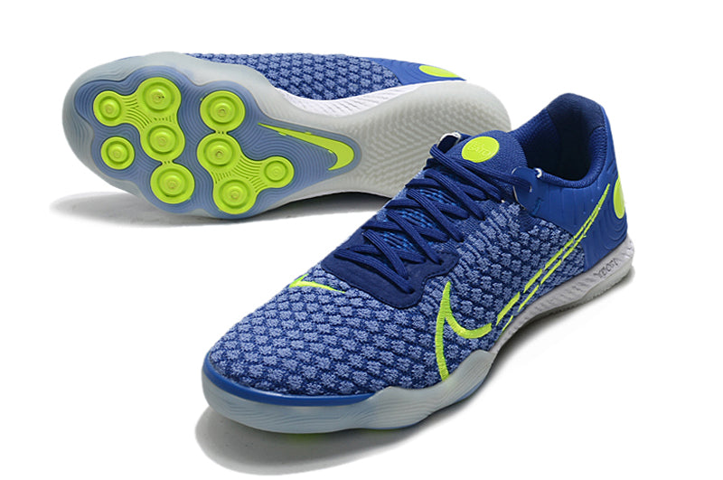 Botas de fútbol sala Nike React Gato - Azul+Verde