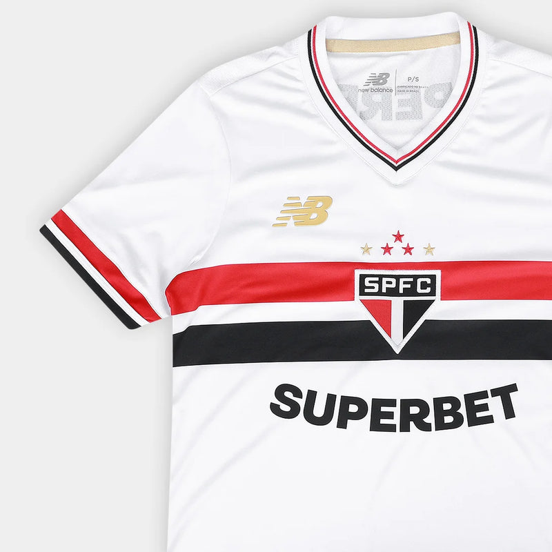 Camisa Torcedor São Paulo I 2025/26 - Feminina