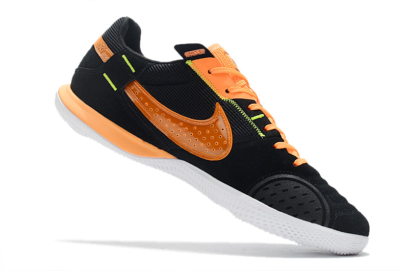 Botas de fútbol sala Nike Street Gato - Negro + Naranja