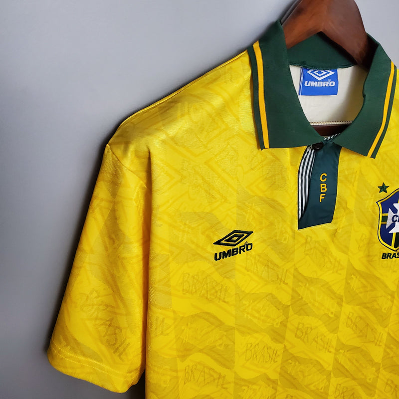 Camisa Retrô Brasil I 1991/92 - Masculina