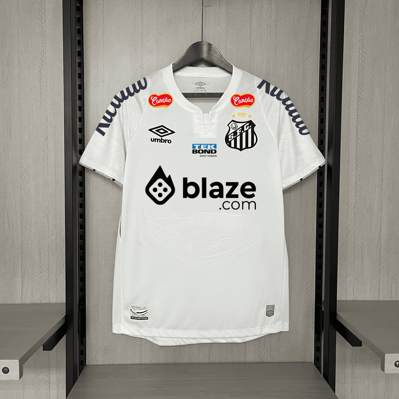 Camisa Torcedor Santos I 2024/25 (Person. Grátis - NEYMAR JR 10)