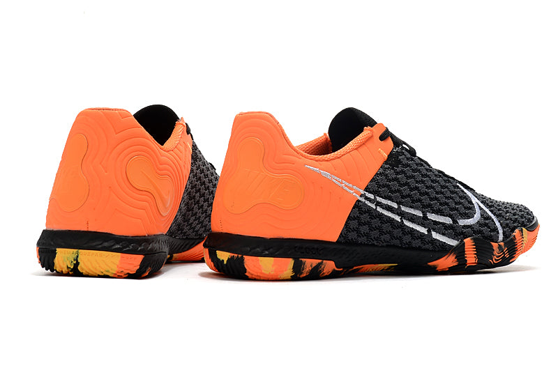 Botas de fútbol sala Nike React Gato - Negro+Naranja