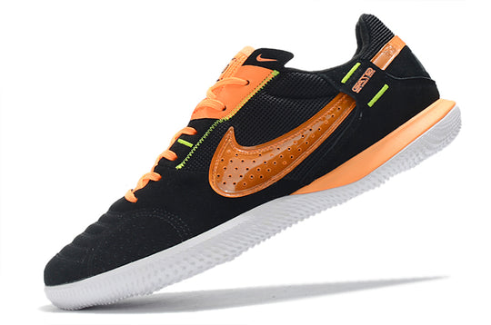 Botas de fútbol sala Nike Street Gato - Negro + Naranja