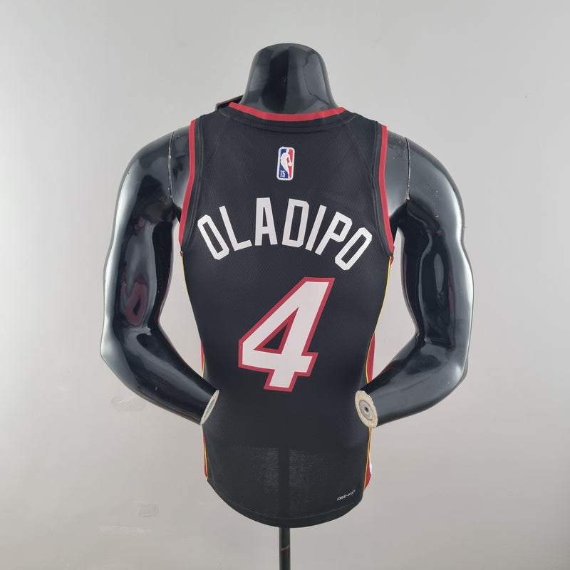 Camiseta Regatta Miami Heat Icon Edition 2022 - Negro