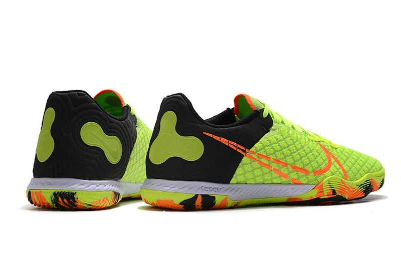 Botas de fútbol sala Nike React Gato - Verde+Naranja