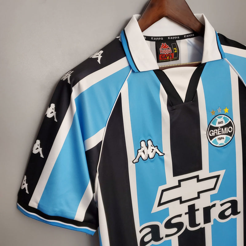 Camisa Retrô Grêmio I 2000/01 - Masculina