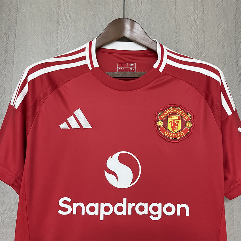 Camisa Torcedor Manchester United I 2024/25 - Masculina