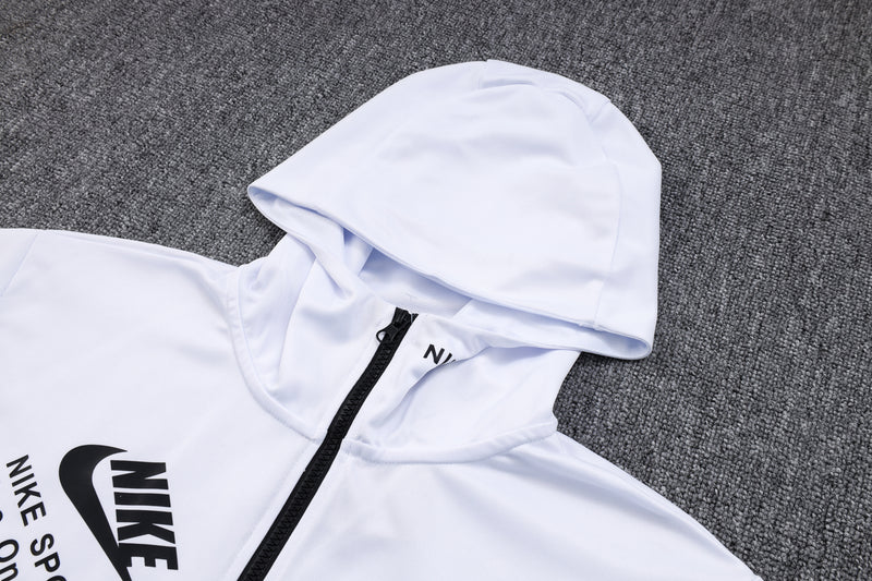 Conjunto de sudadera Nike Tech Fleece - Blanco