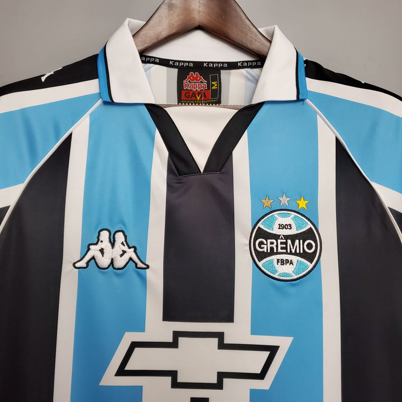 Camisa Retrô Grêmio I 2000/01 - Masculina