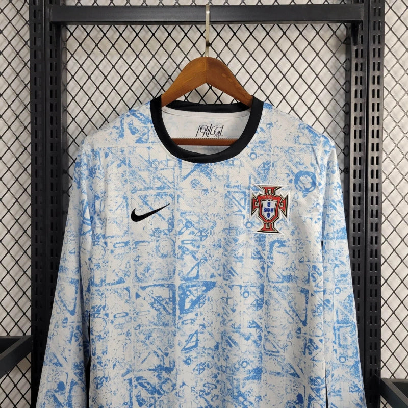 Camiseta de segunda equipación Portugal II 2024/25 manga larga - Hombre