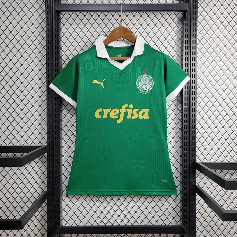 Camiseta de aficionado Palmeiras 1ª 2024/25 - Mujer