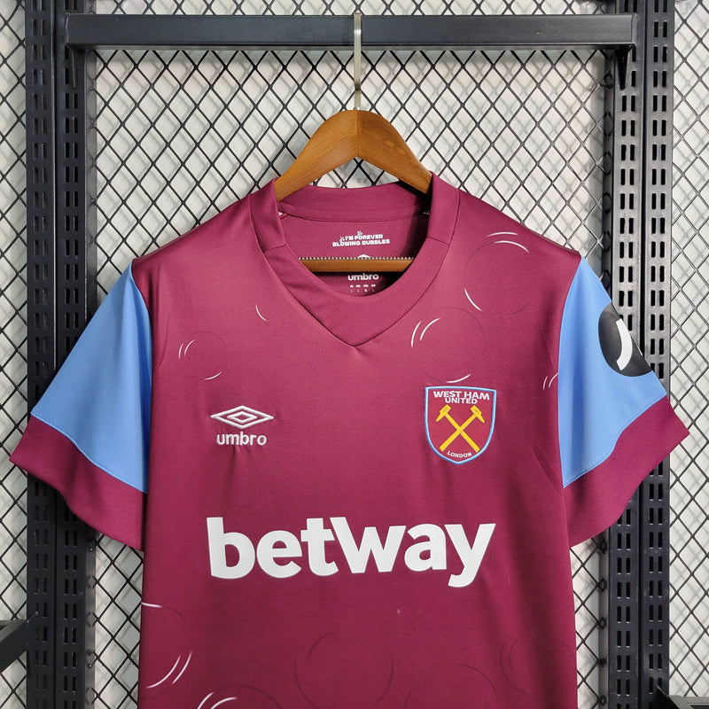 Camisa Torcedor West Ham I 2023/24 - Masculina