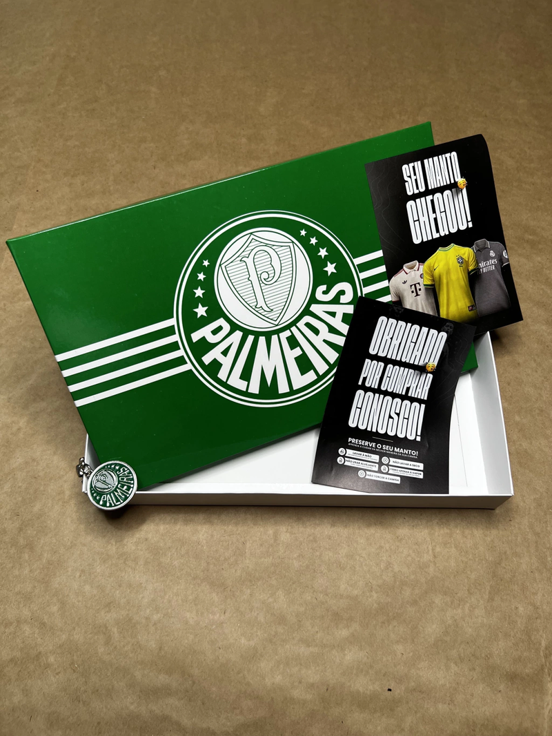 Paixão Box Palmeiras - Camisa + Caixa personalizada + Chaveiro + FIFA Icon - Pronta entrega