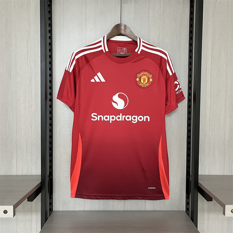 Camisa Torcedor Manchester United I 2024/25 - Masculina