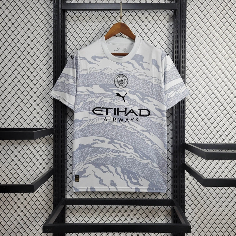 Camisa Torcedor Manchester City Ano do Dragão de Madeira 2023/24 - Masculina