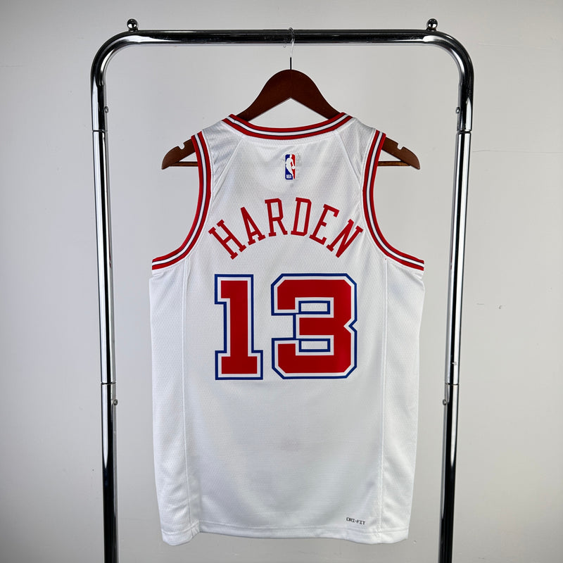 Camisa Regata Houston Rockets City Edition 2024 - Branca