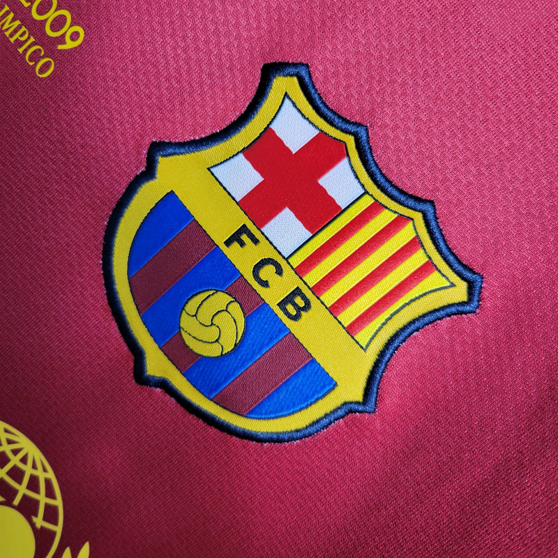 Camiseta Retro Barcelona Local 2008/09 - Hombre