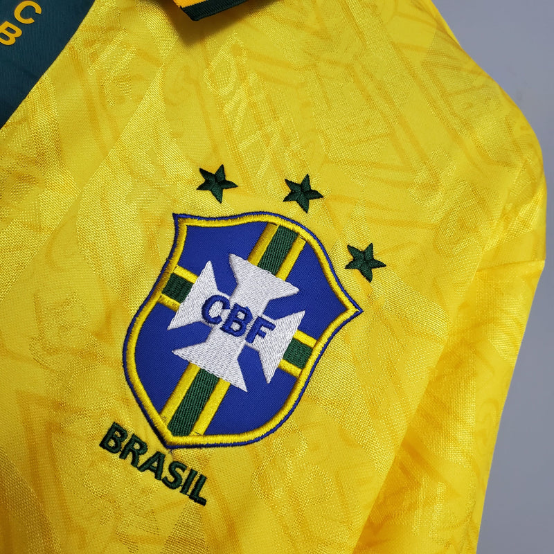 Camisa Retrô Brasil I 1991/92 - Masculina