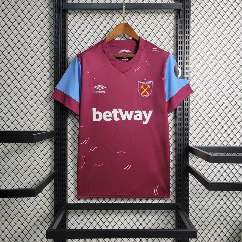 Camisa Torcedor West Ham I 2023/24 - Masculina