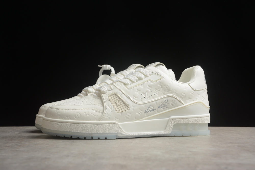 Tênis Louis Vuitton Trainer Sneaker - Branco