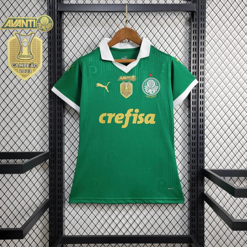 Camiseta de aficionado Palmeiras 1ª 2024/25 - Mujer