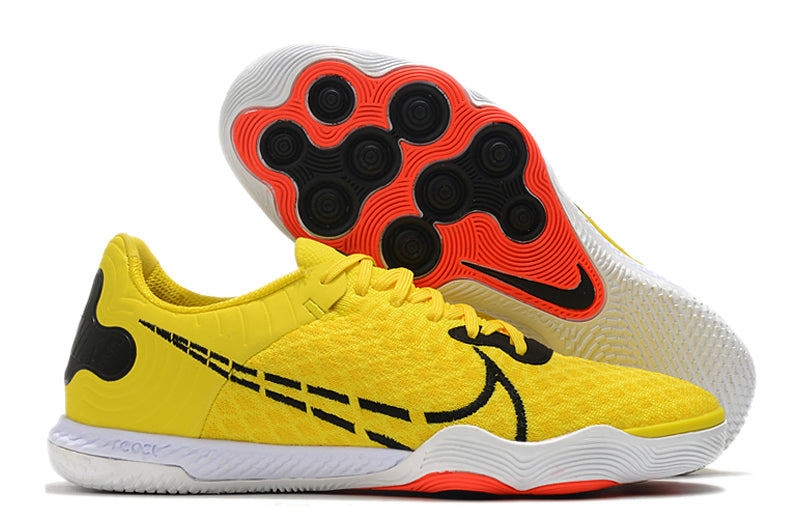 Chuteira Futsal Nike React Gato - Amarelo