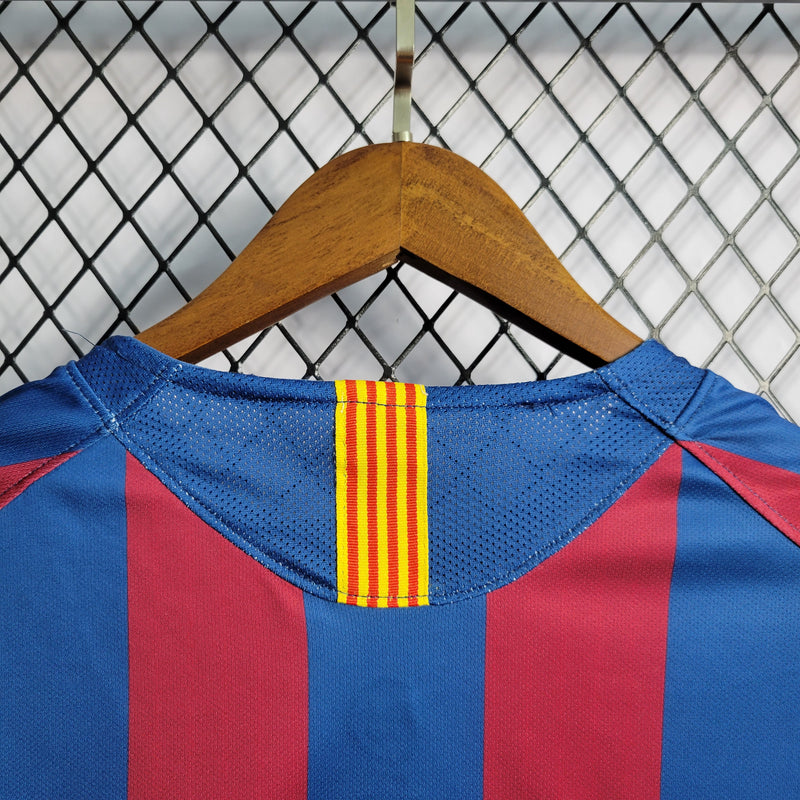 Camisa Retrô Barcelona I 2005/06 - Masculina