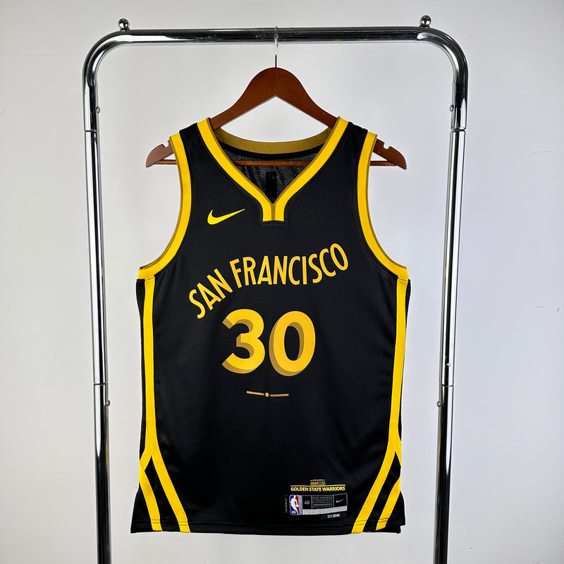 Camisa Regata Golden State Warriors City Edition 2024 - Preta