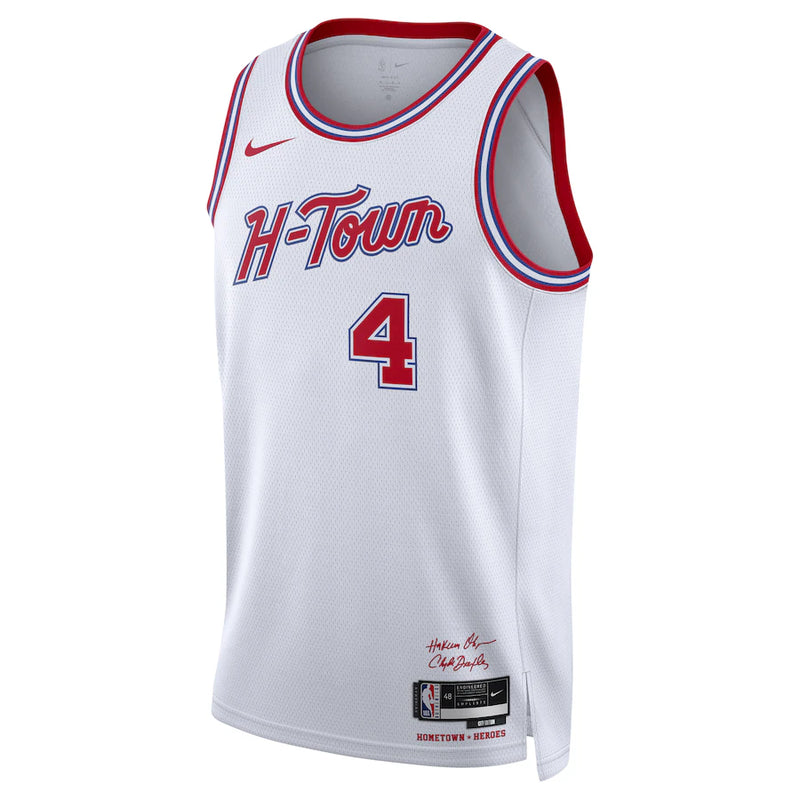 Camisa Regata Houston Rockets City Edition 2024 - Branca