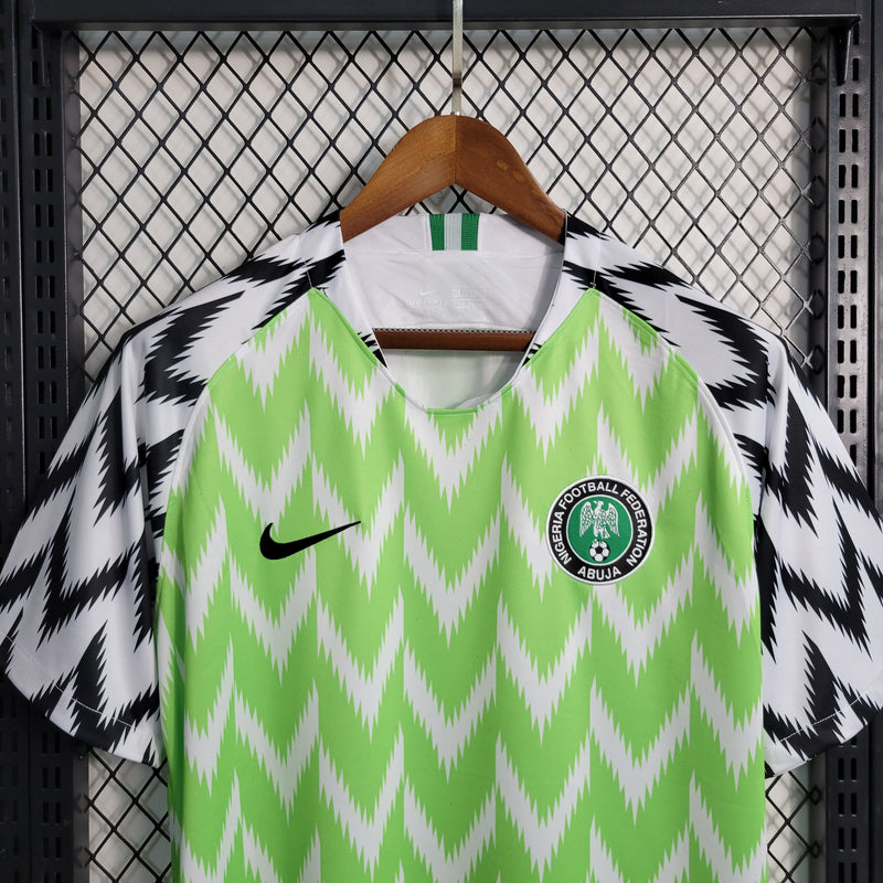 Camiseta Nigeria Primera Equipación 2018 Retro - Hombre