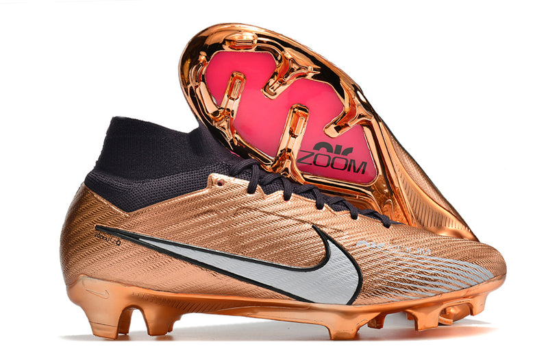 Chuteira Campo Nike Superfly 9 Elite - Bronze