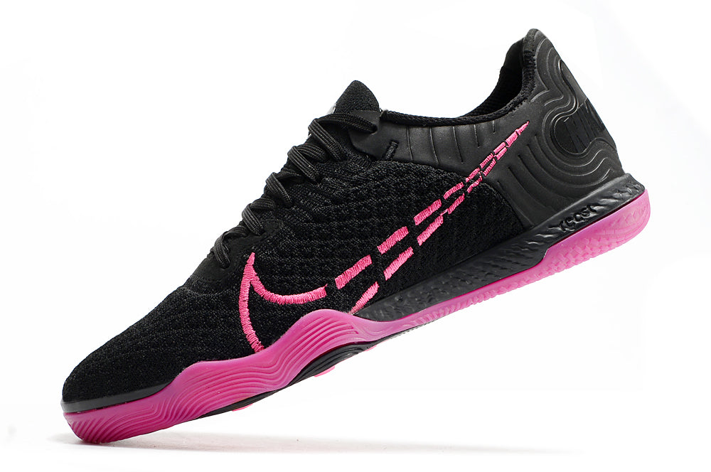 Botas de fútbol sala Nike React Gato - Negro+Rosa