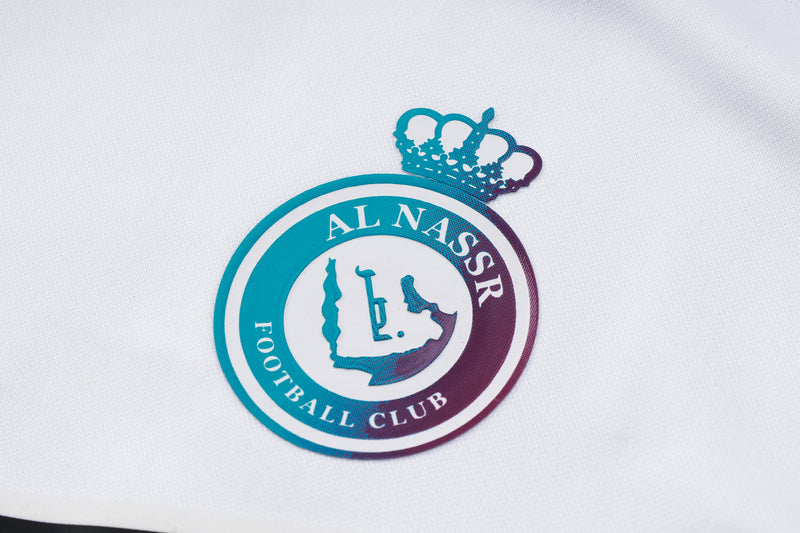 Conjunto de sudadera de forro polar Al-Nassr Tech - Blanco