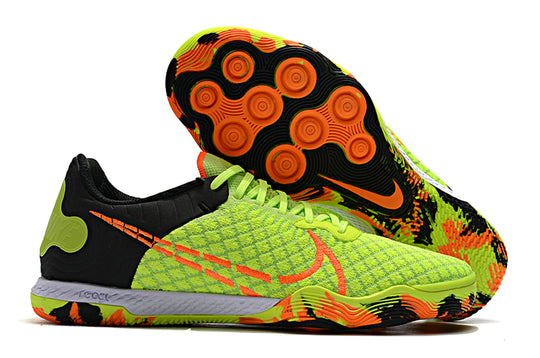 Botas de fútbol sala Nike React Gato - Verde+Naranja