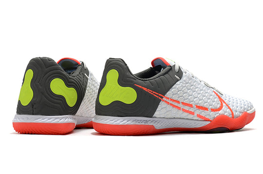 Chuteira Futsal Nike React Gato - Branco+Laranja