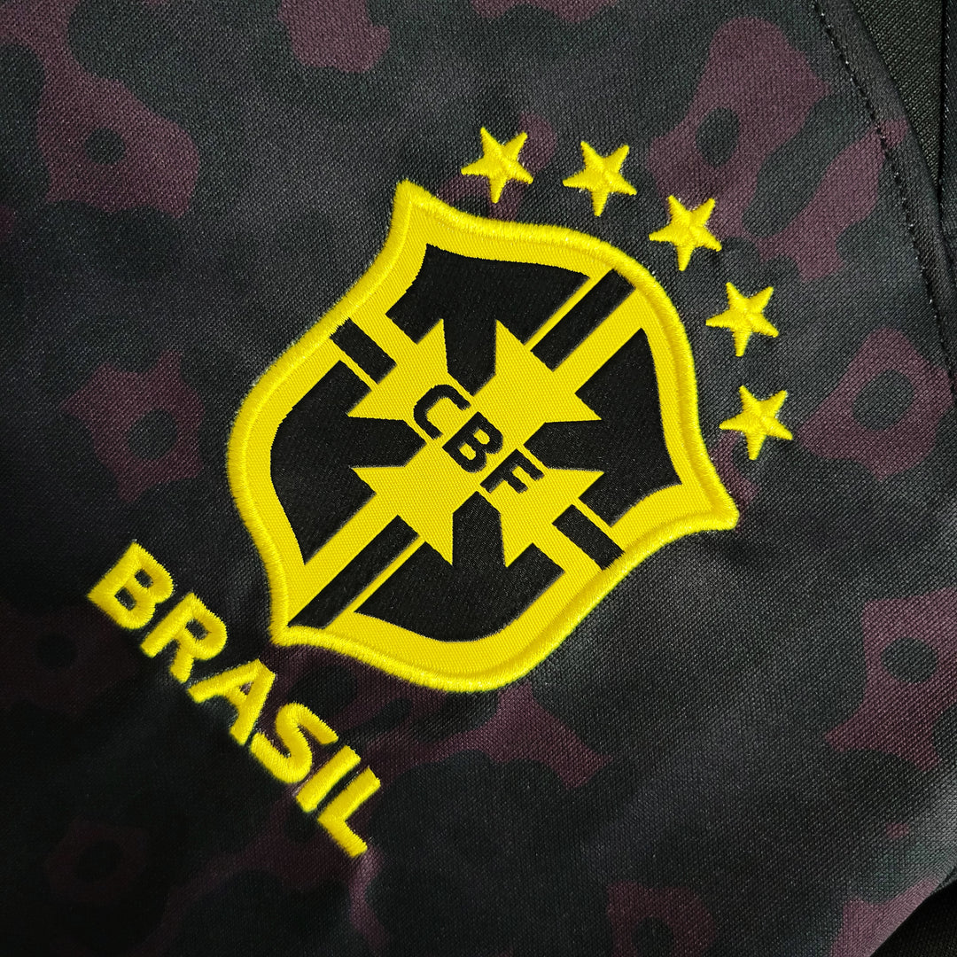 Camiseta de aficionado de portero de Brasil 2022 - Hombre
